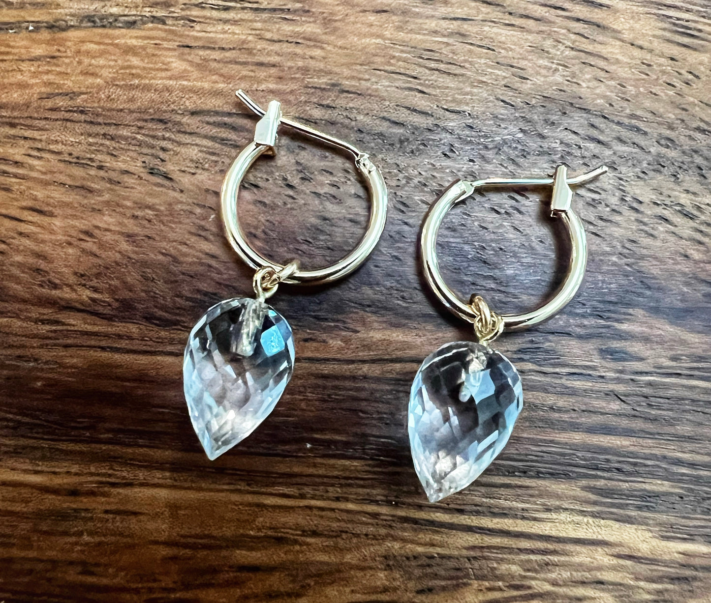 Icicle Tiny Hoops