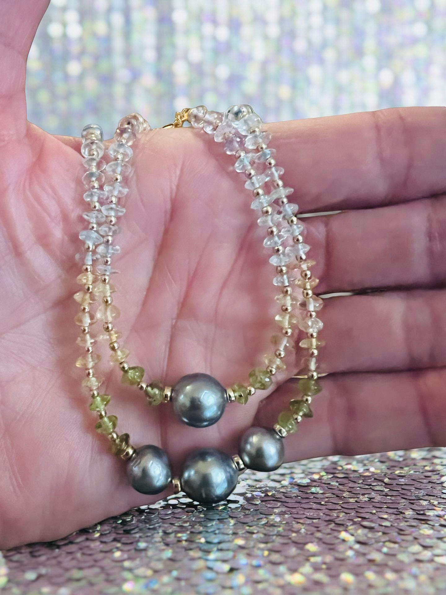 Mardi Gras Bracelet