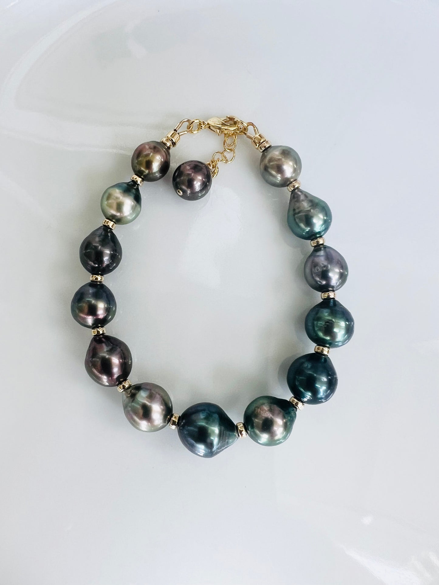 Mardi Gras Tahitian Pearl Bracelet