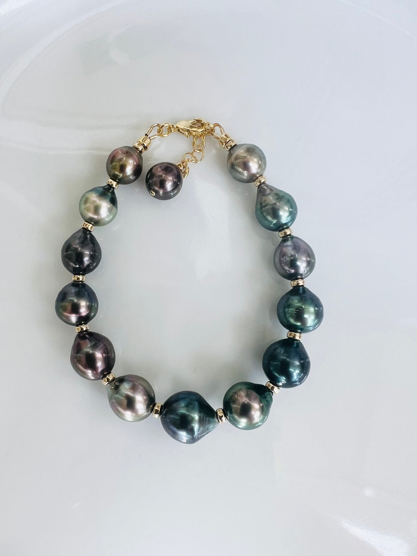 Mardi Gras Tahitian Pearl Bracelet
