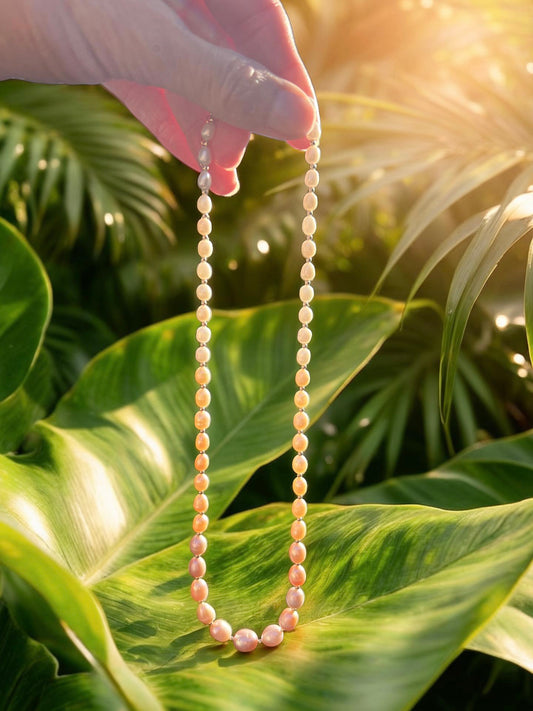 Pastel Pearl Ombré Necklace