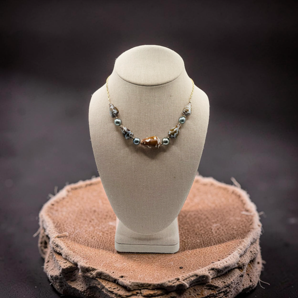 Tahitian & Hawaiian Cone Shell Necklace