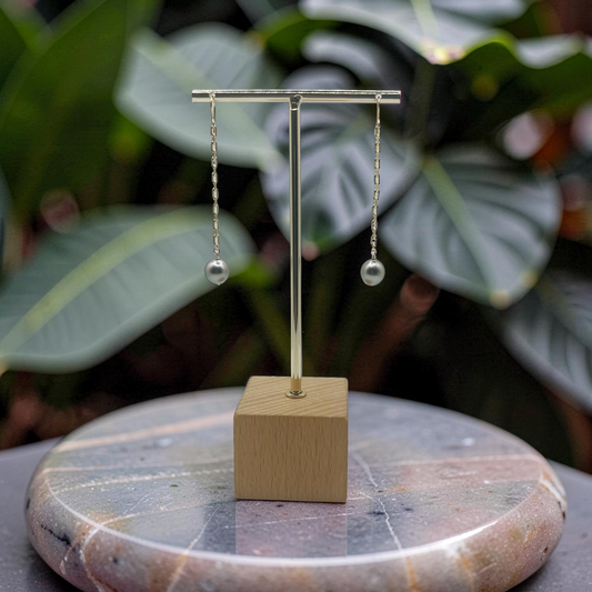 Tahitian Chain Earrings