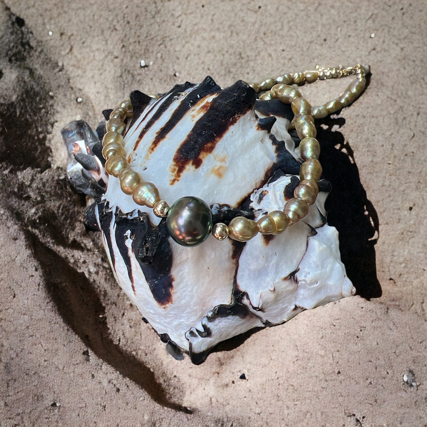 Cierra Freshwater & Tahitian Pearl Necklace