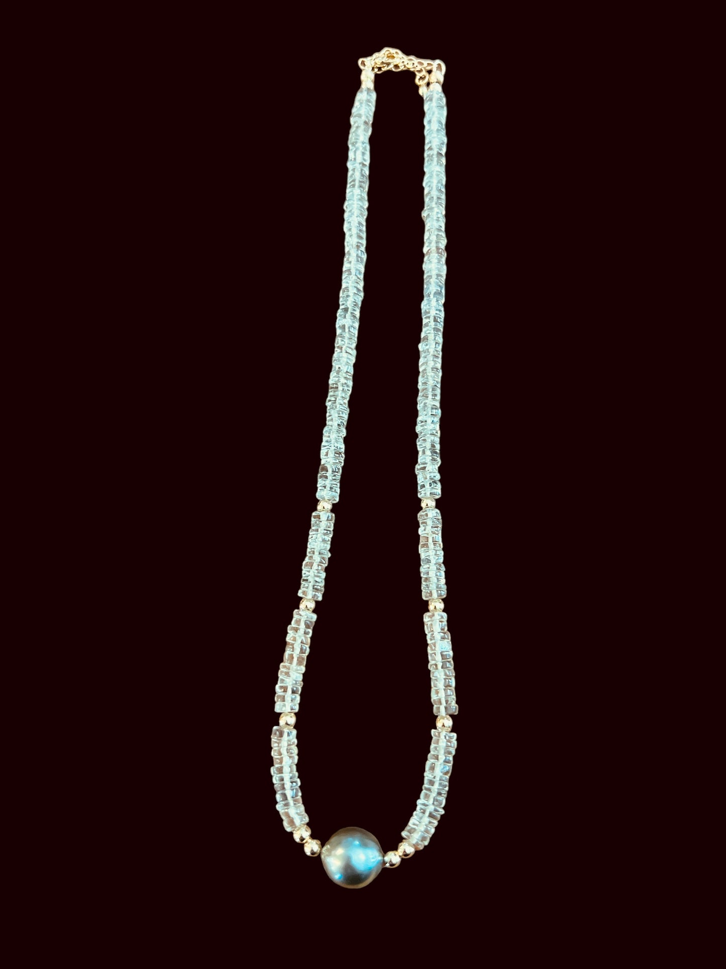 Cierra Green Amethyst Necklace
