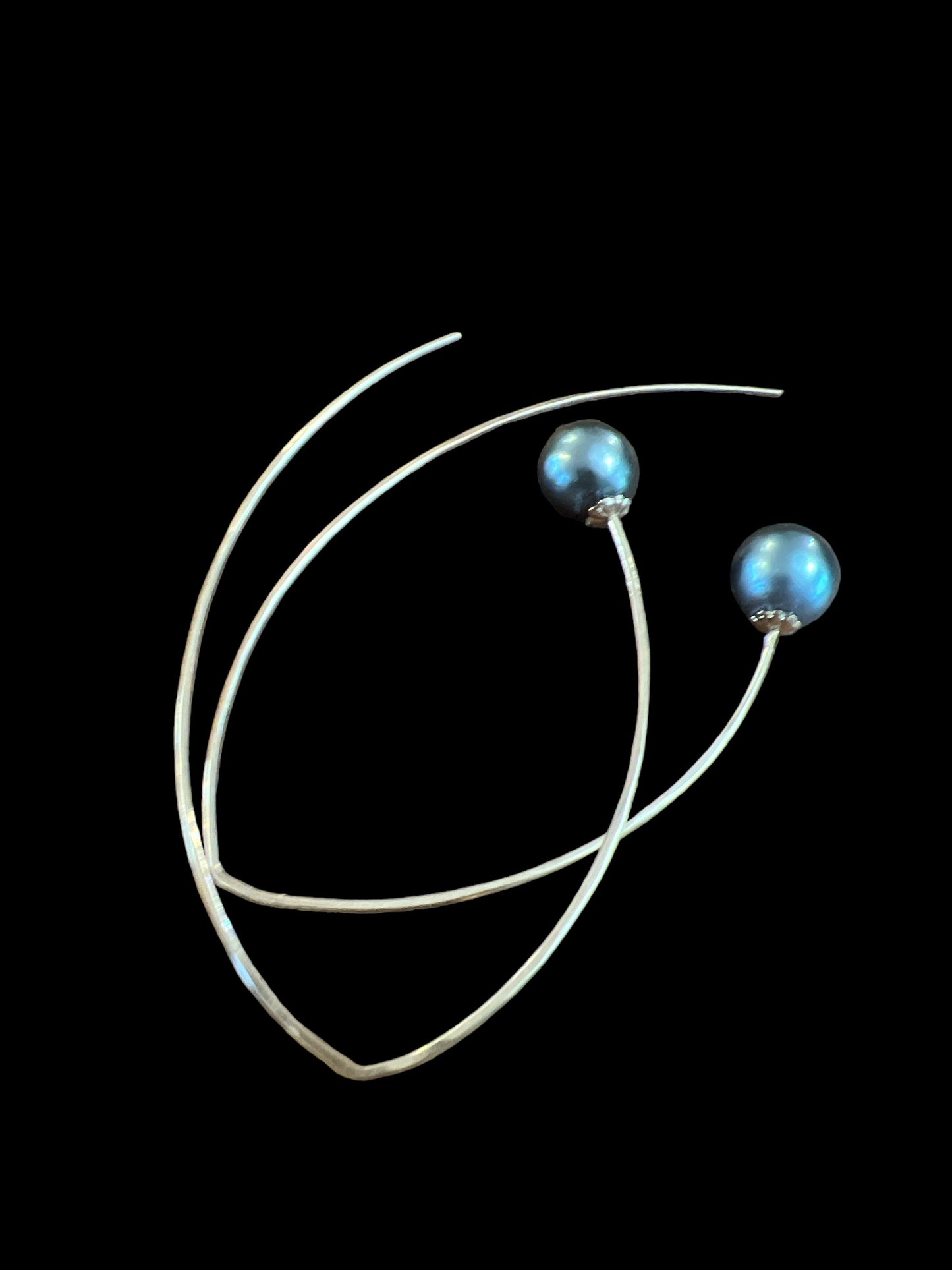 Tahitian Open Hoops - 9mm