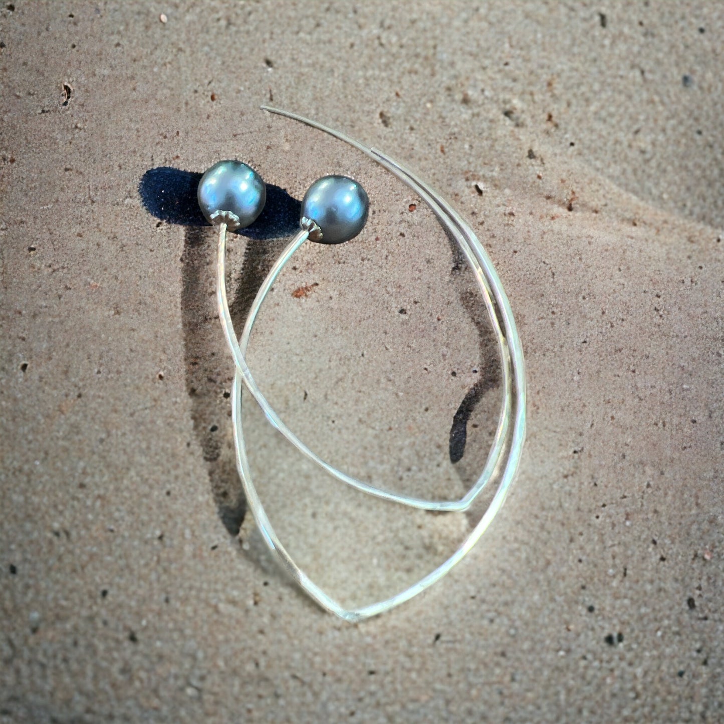 Tahitian Open Hoops - 9mm