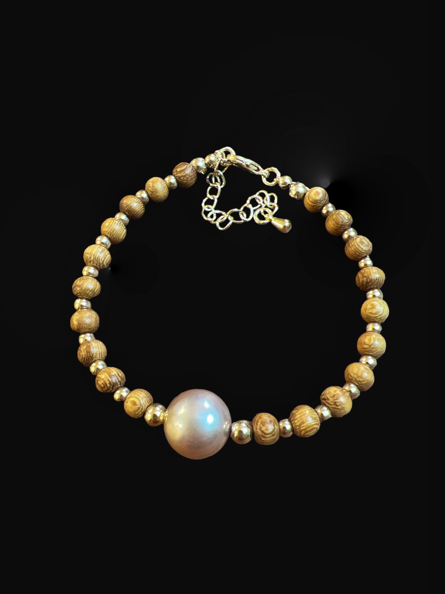 Nichole Edison Pearl Bracelet