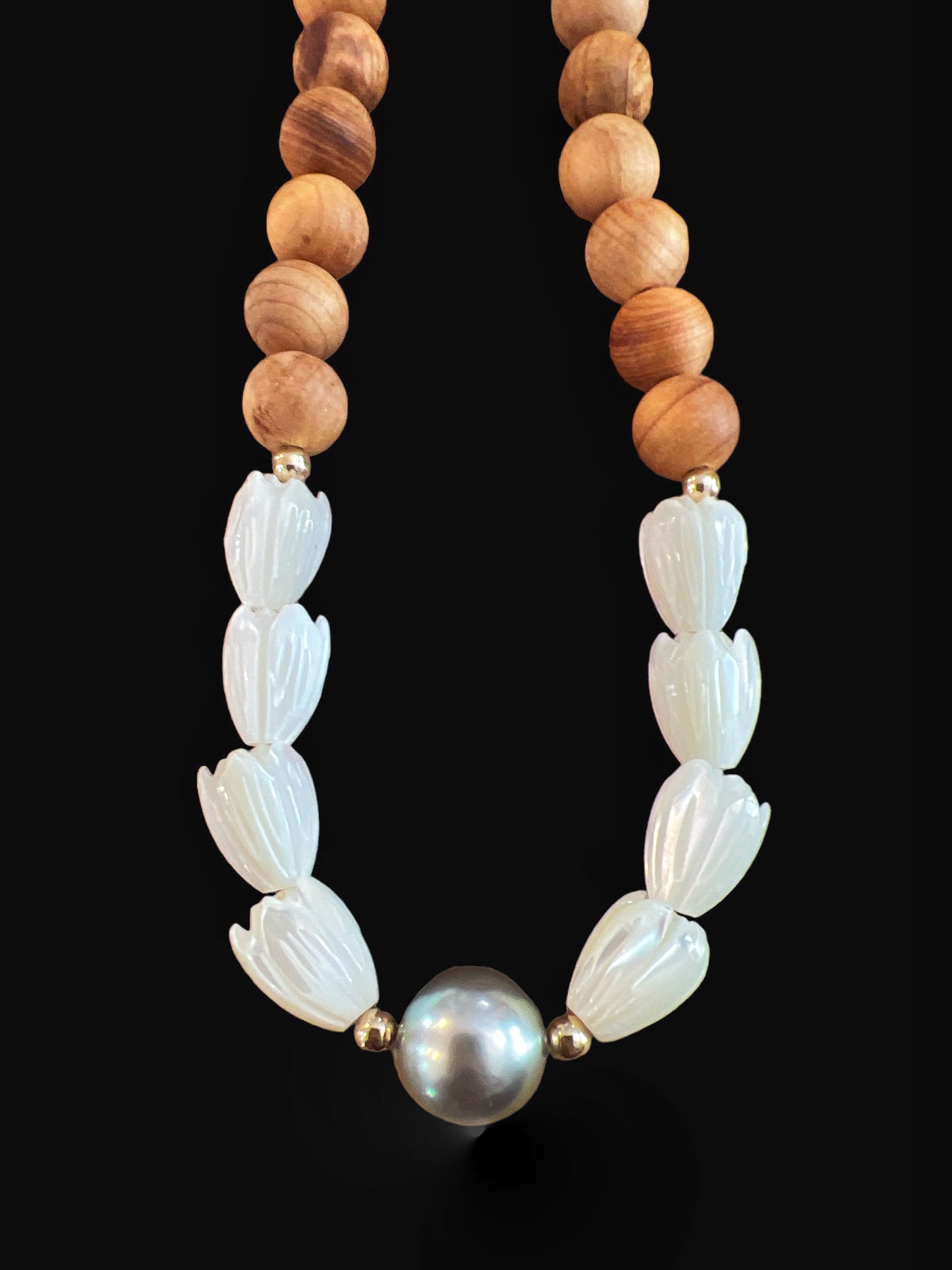 Pikake Tahitian Necklace