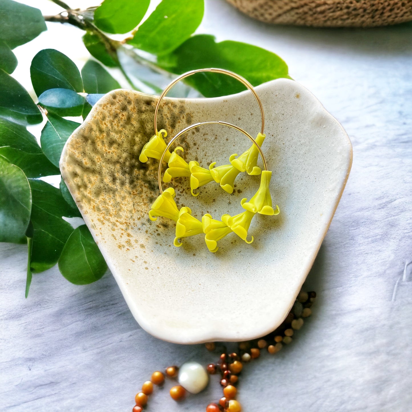 Puakenikeni Earrings - Green