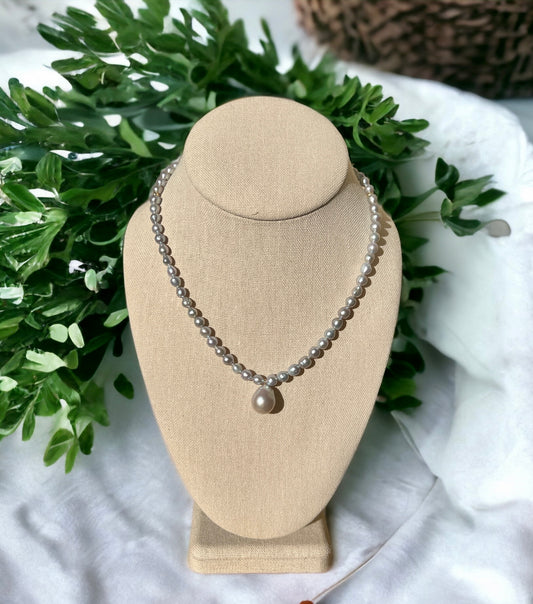 Lavender Edison Necklace