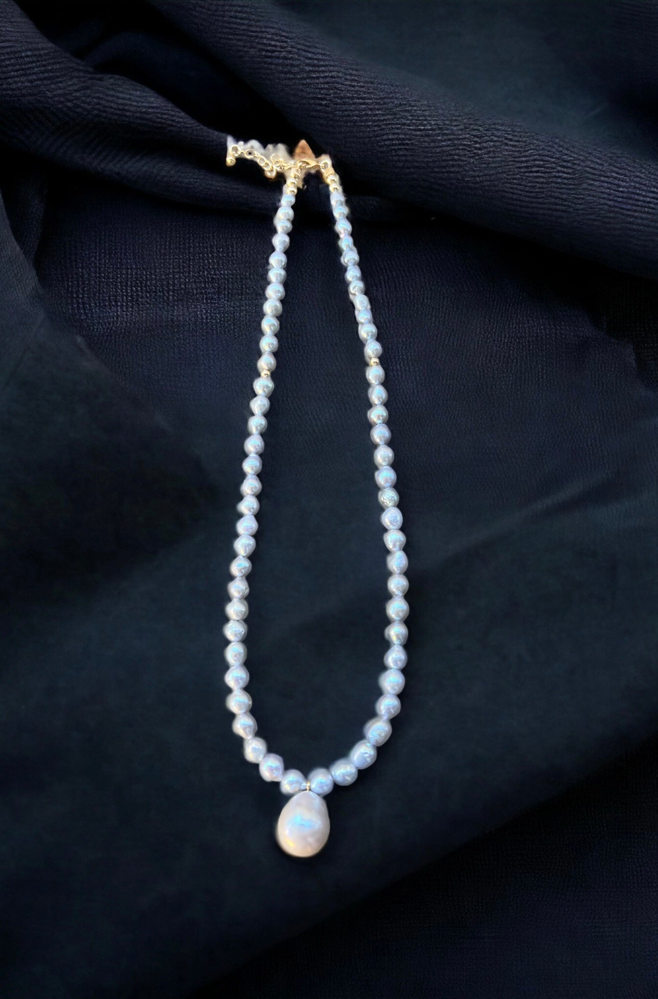 Lavender Edison Necklace