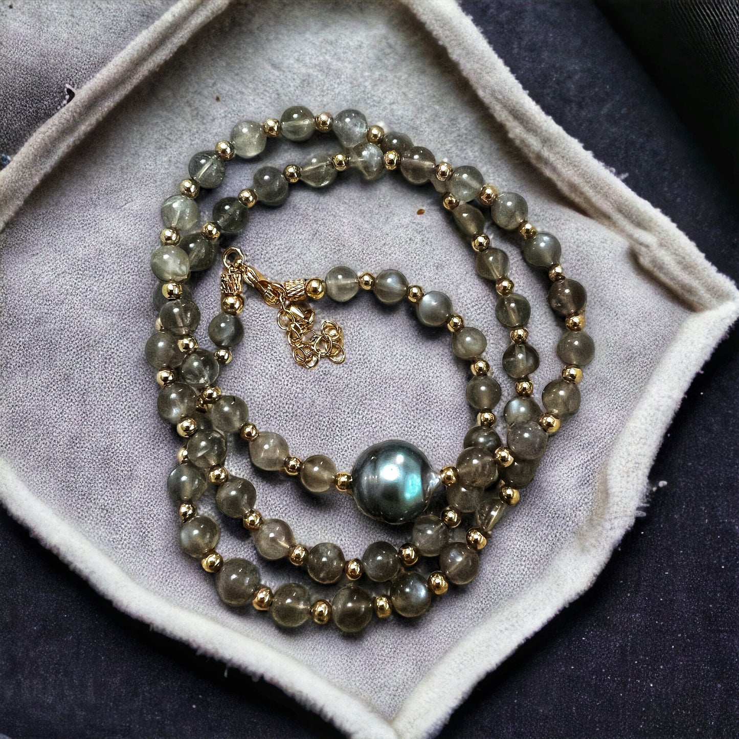 Tahitian Moonstone Bracelet