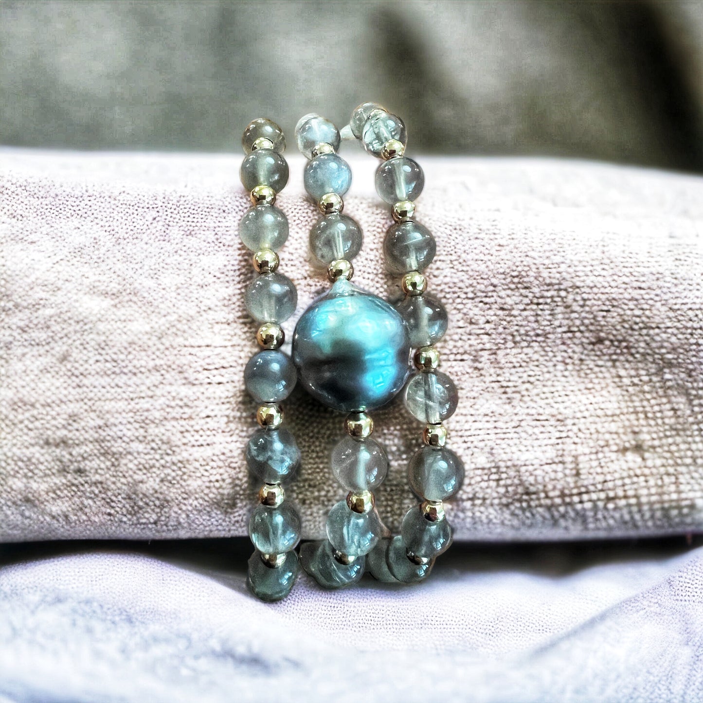 Tahitian Moonstone Bracelet