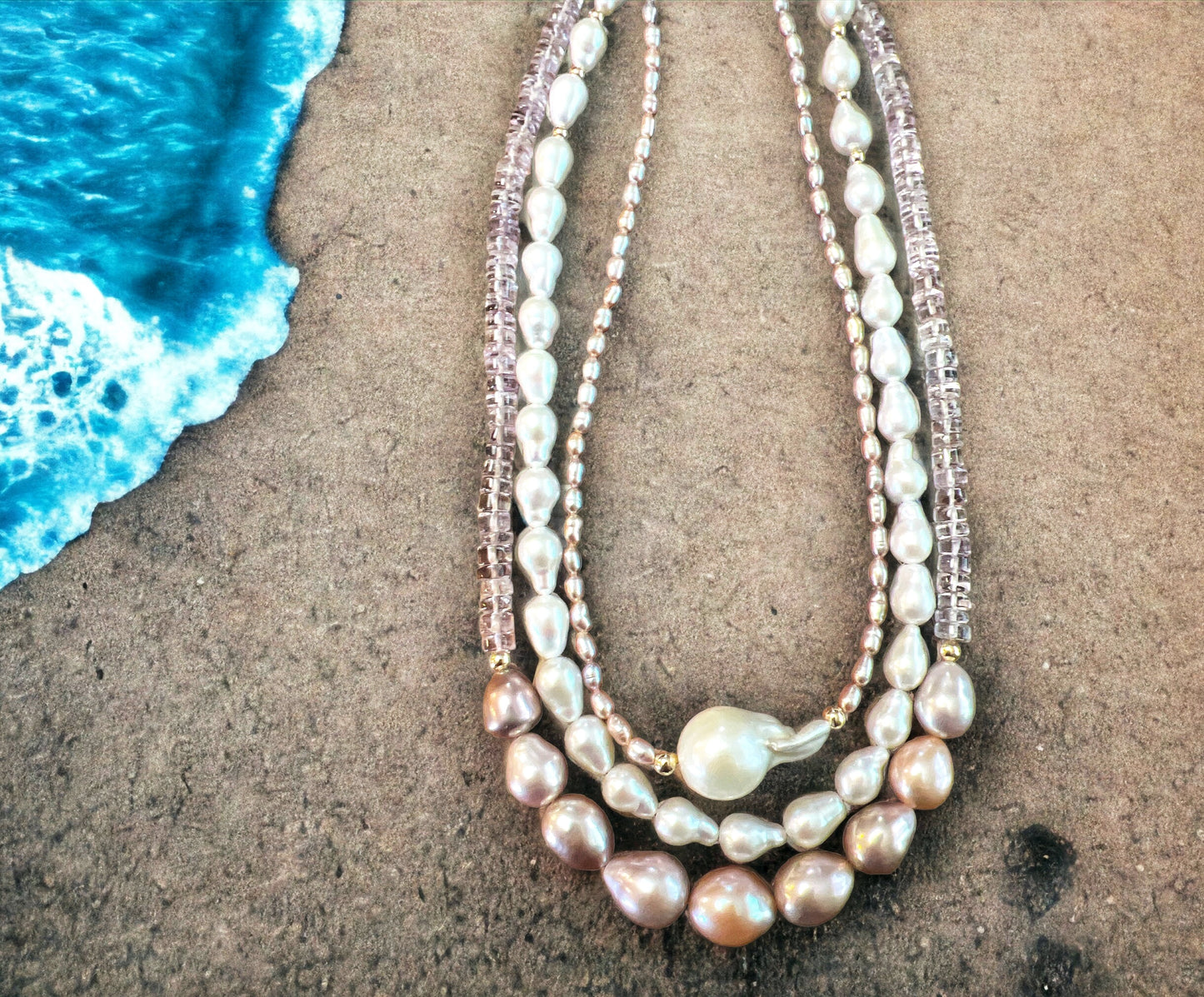 Edison Teardrop Necklace