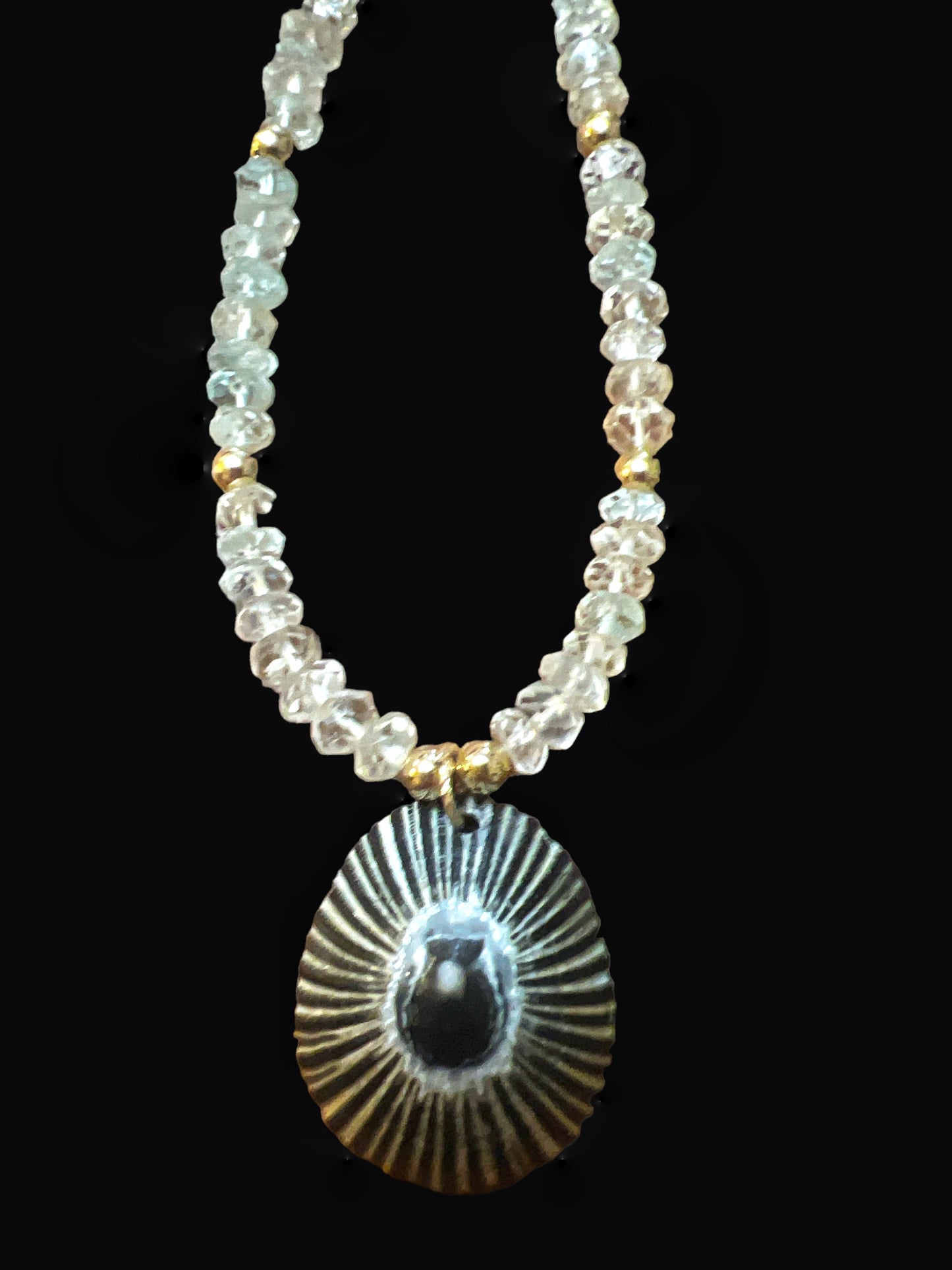 Opihi Aquamarine Necklace
