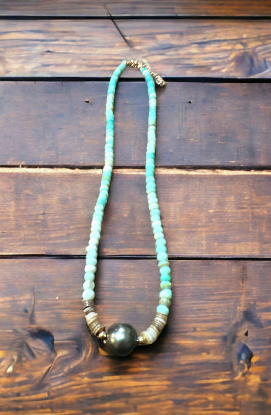 ‘Ehukai Opal Necklace