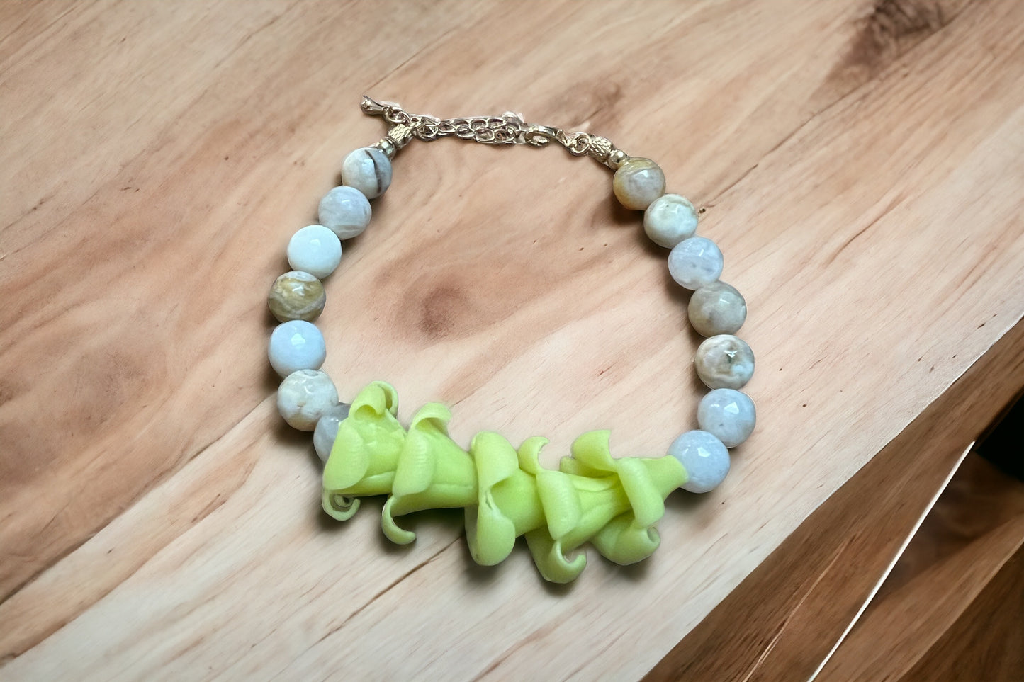 Puakenikeni Picture Jasper Bracelet