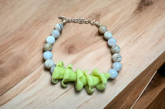 Puakenikeni Picture Jasper Bracelet