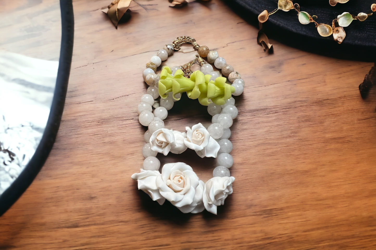 Puakenikeni Picture Jasper Bracelet