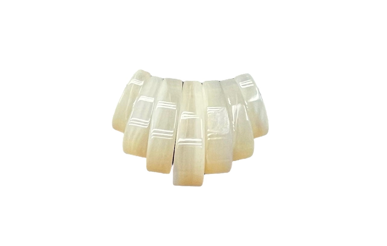 Mother of Pearl Jacla Coin Necklace