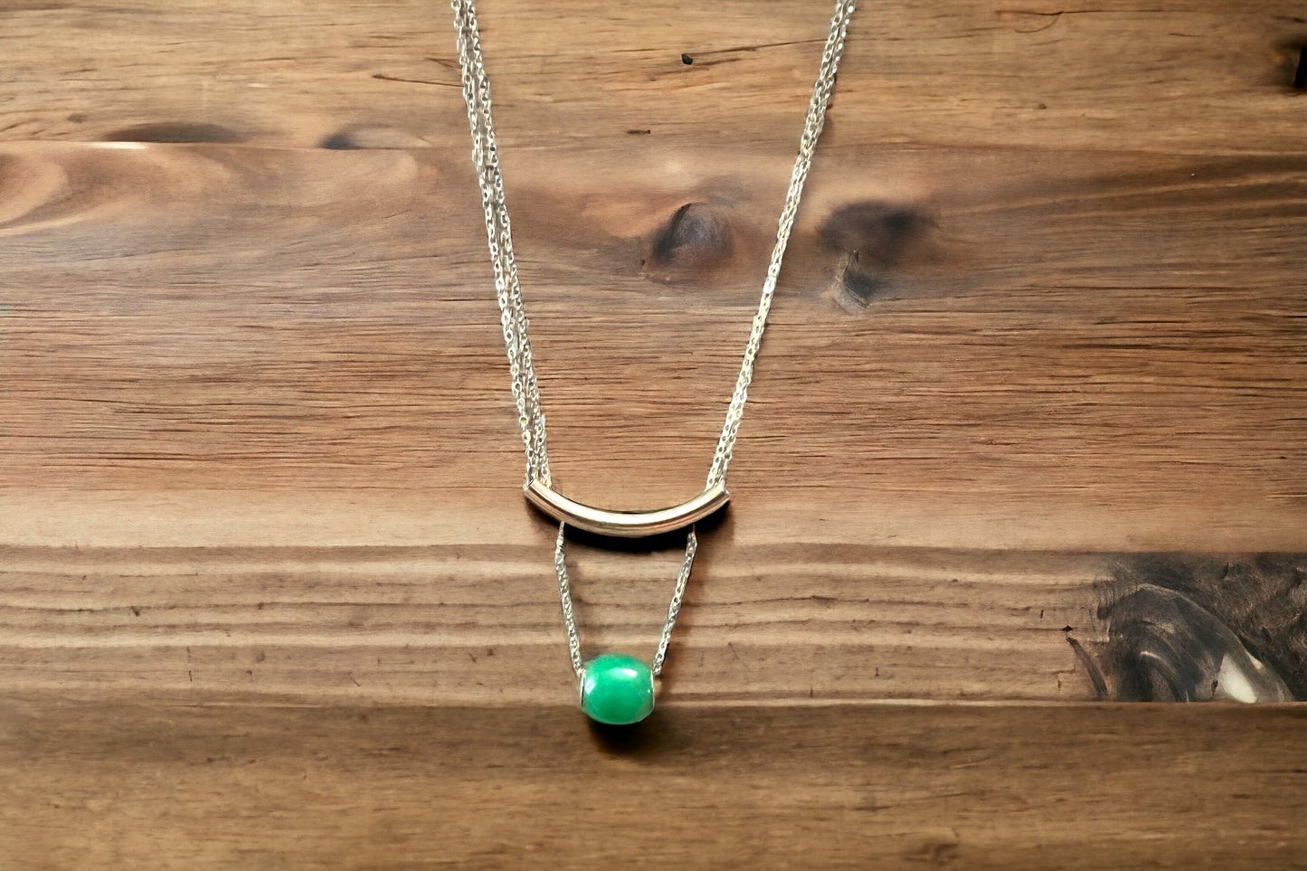 Gold Bar Necklace