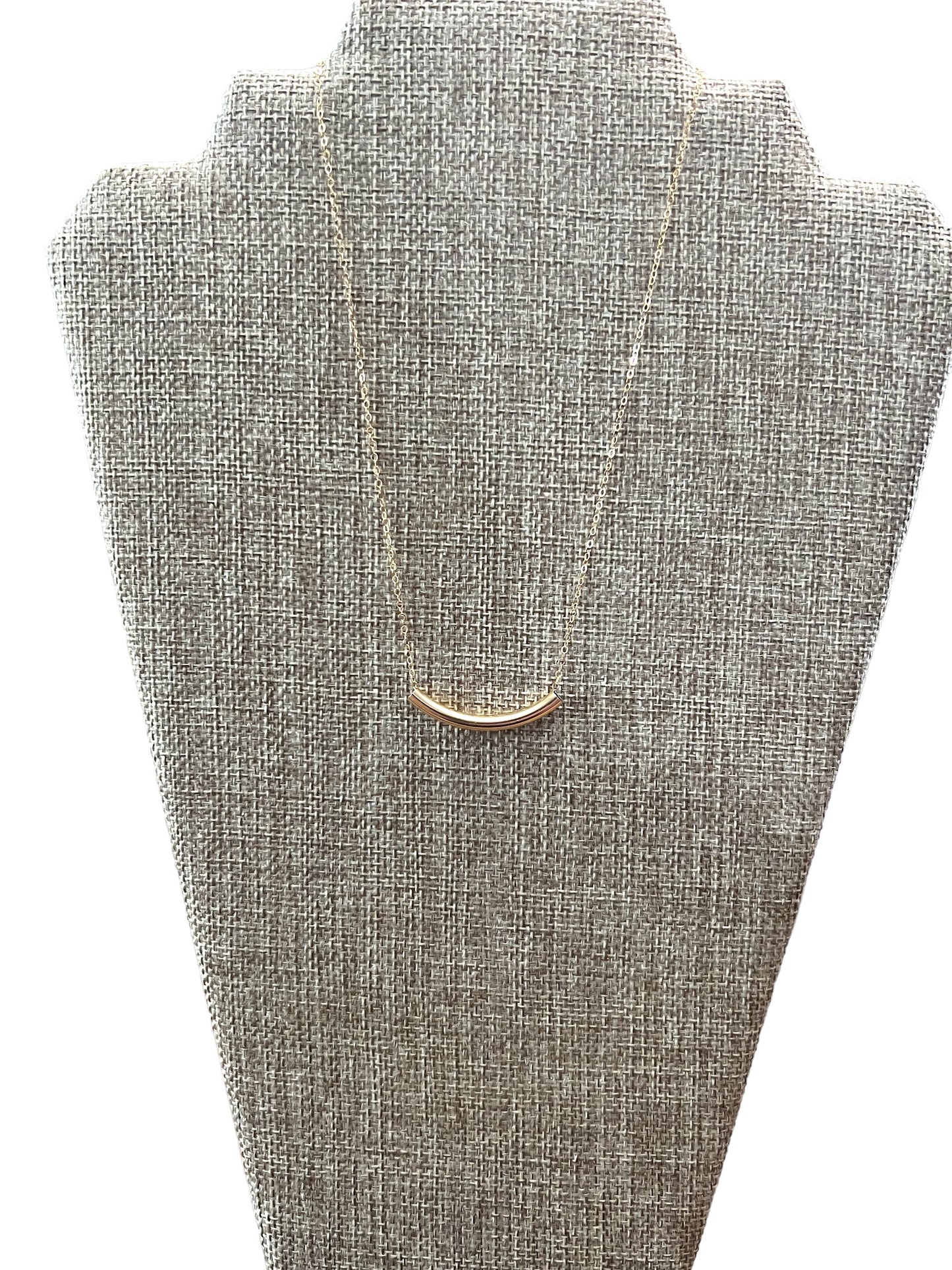 Gold Bar Necklace