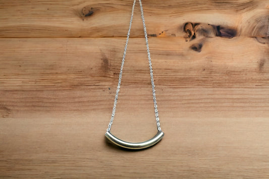 Gold Bar Necklace