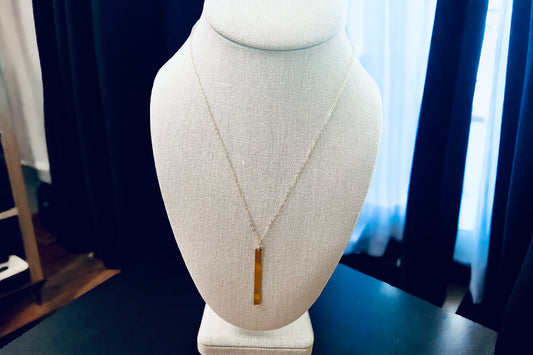 Gold Bar Necklace