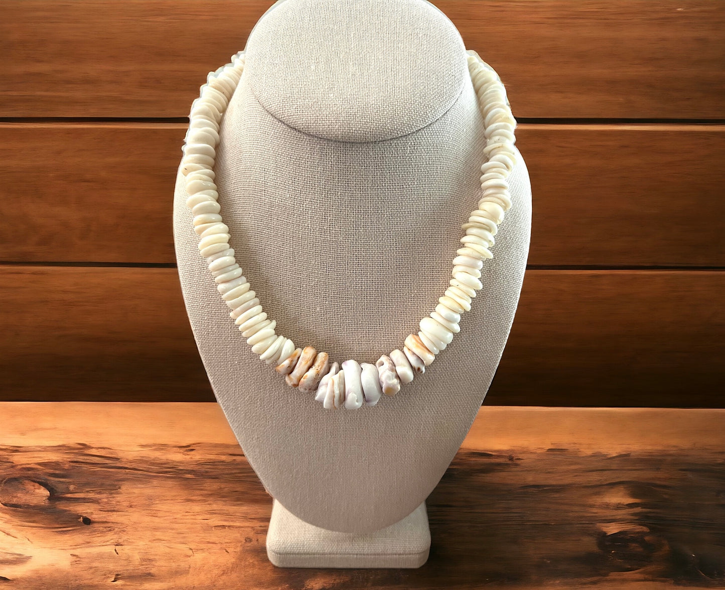 Centerpiece Puka Shell Necklace