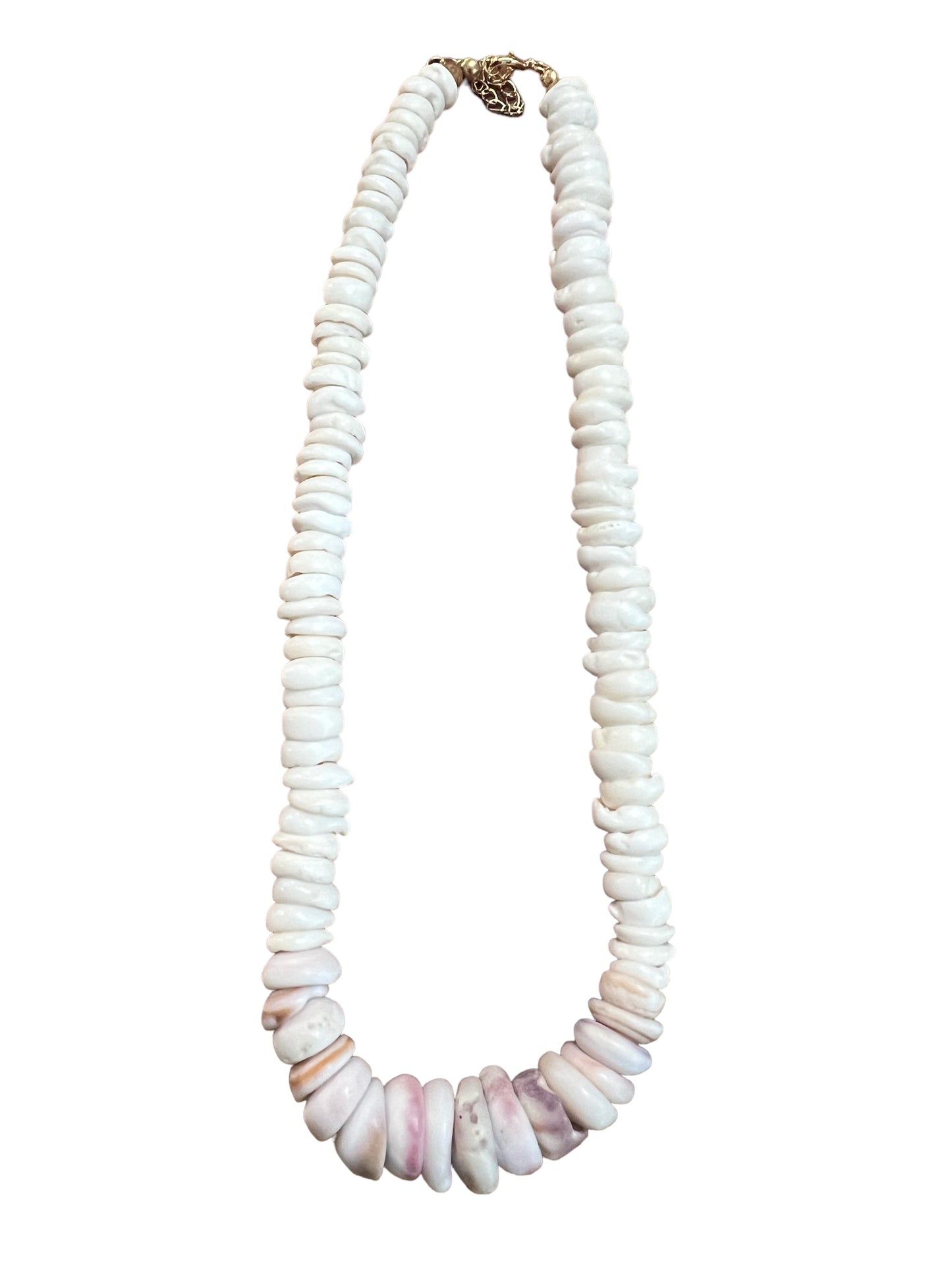 Pastel Puka Shell Necklace