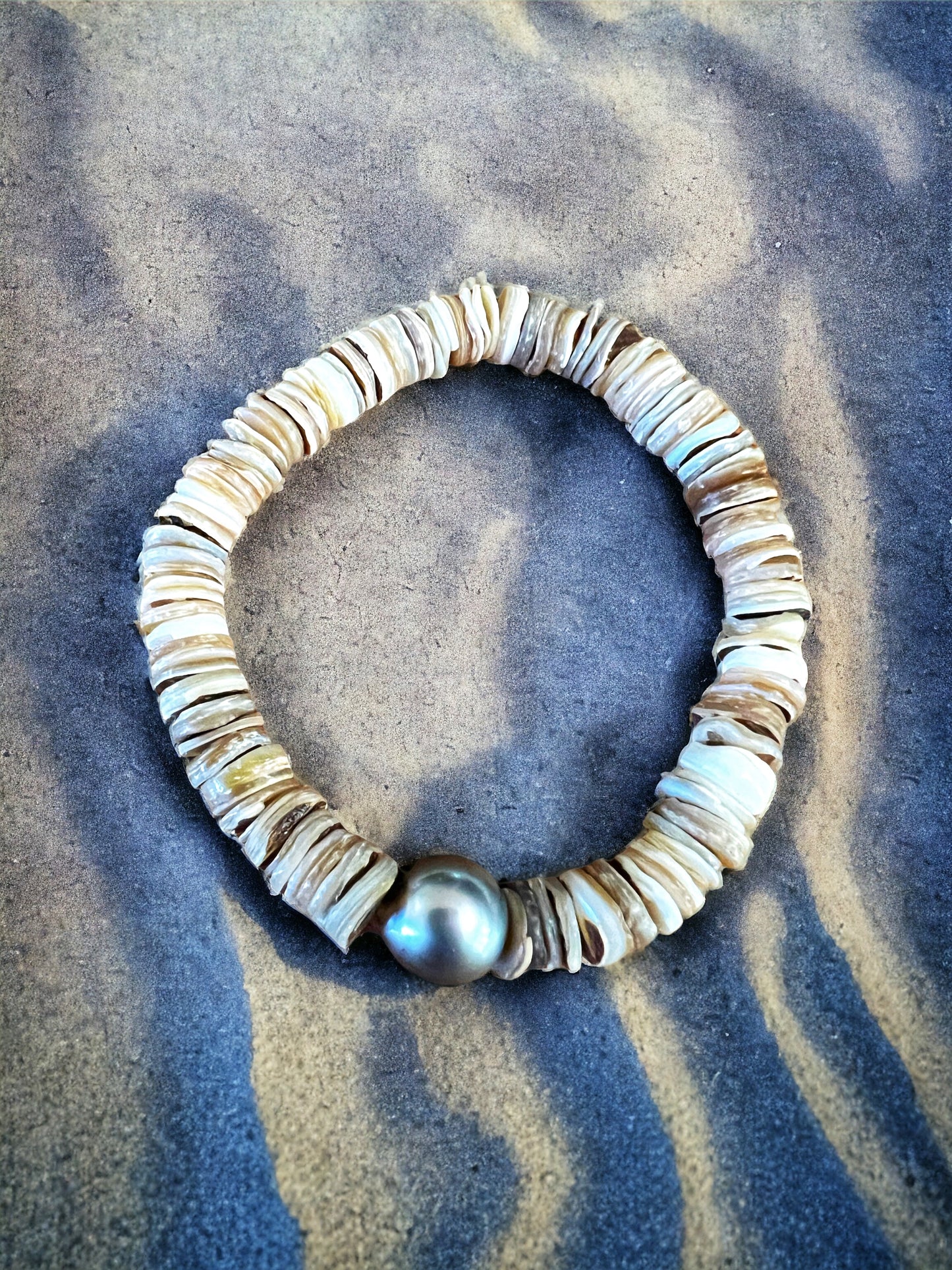 Tahitian Pearl Surf Bracelet