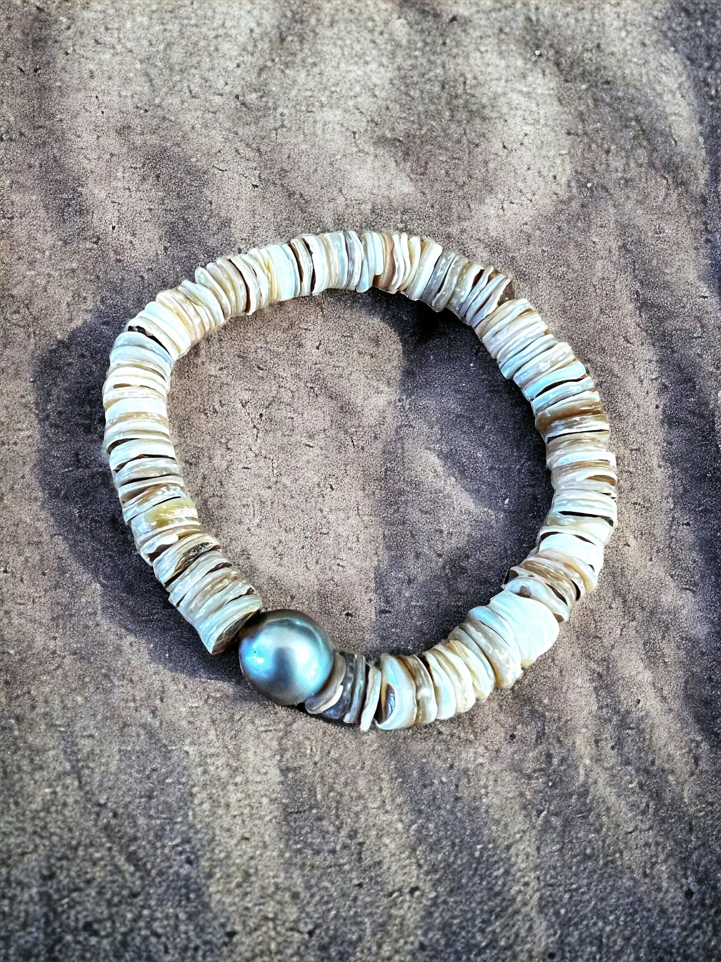 Tahitian Pearl Surf Bracelet