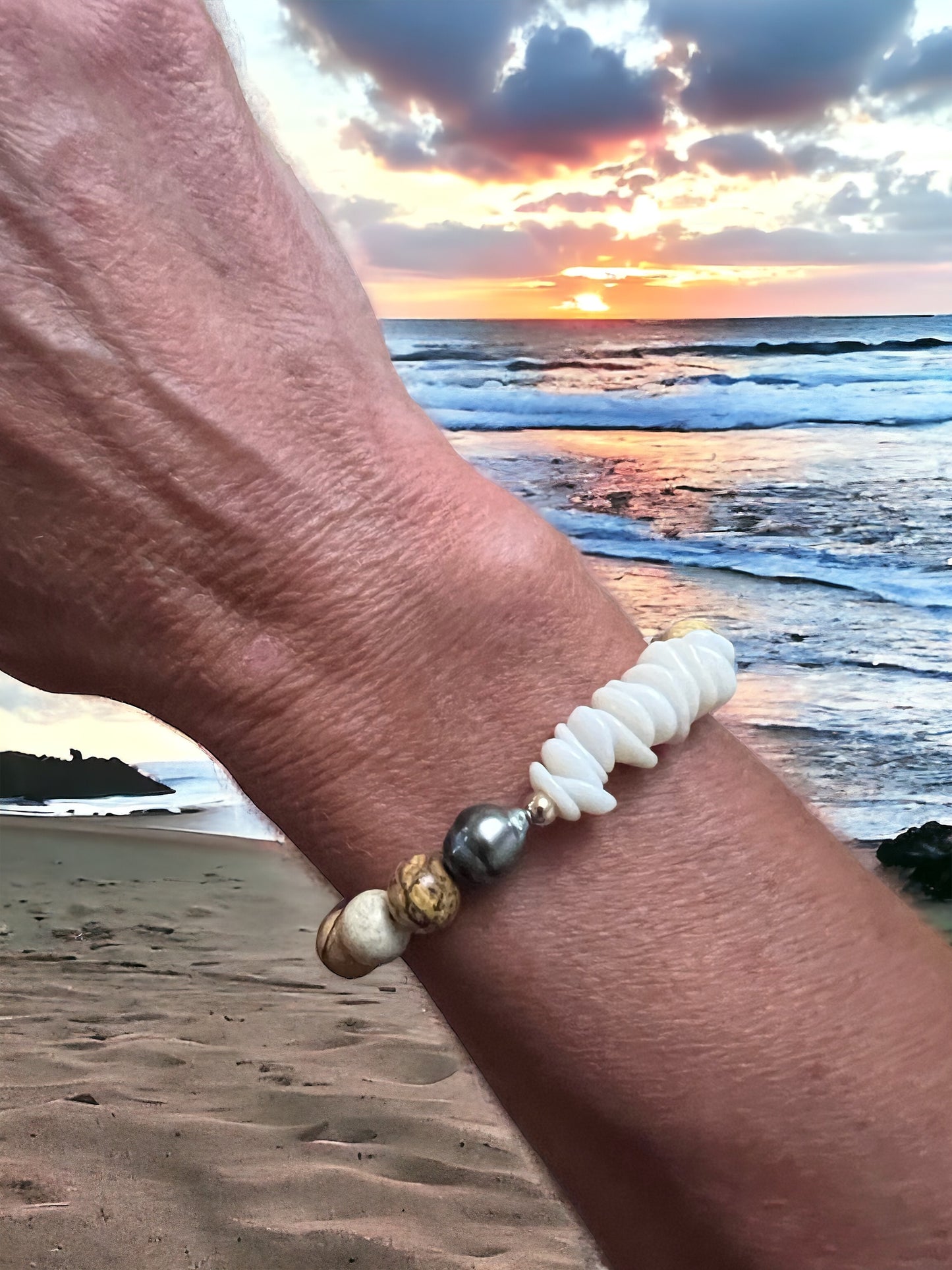 Hapa Bracelet - Tahitian