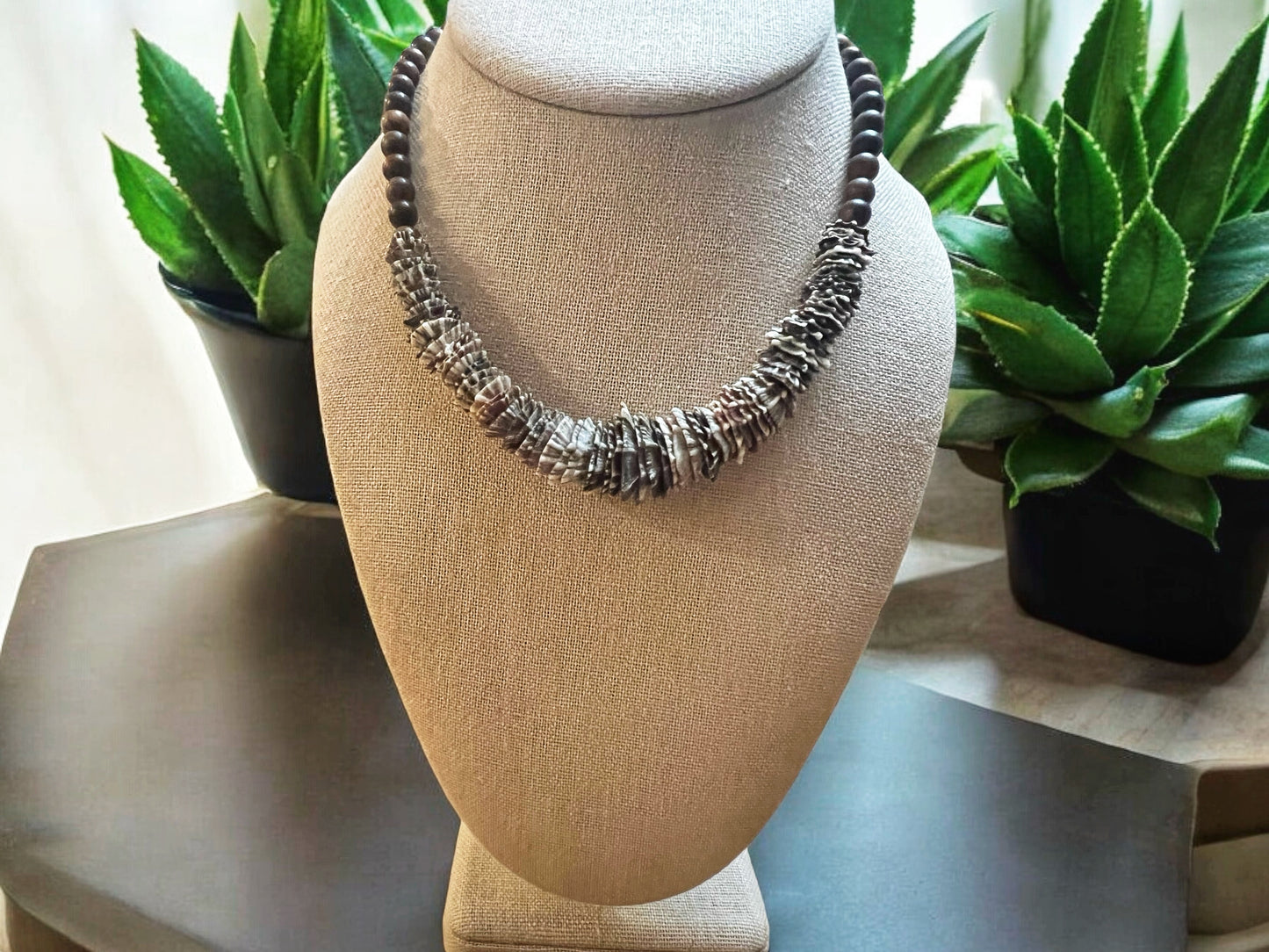 Kauai Opihi Shell Collar