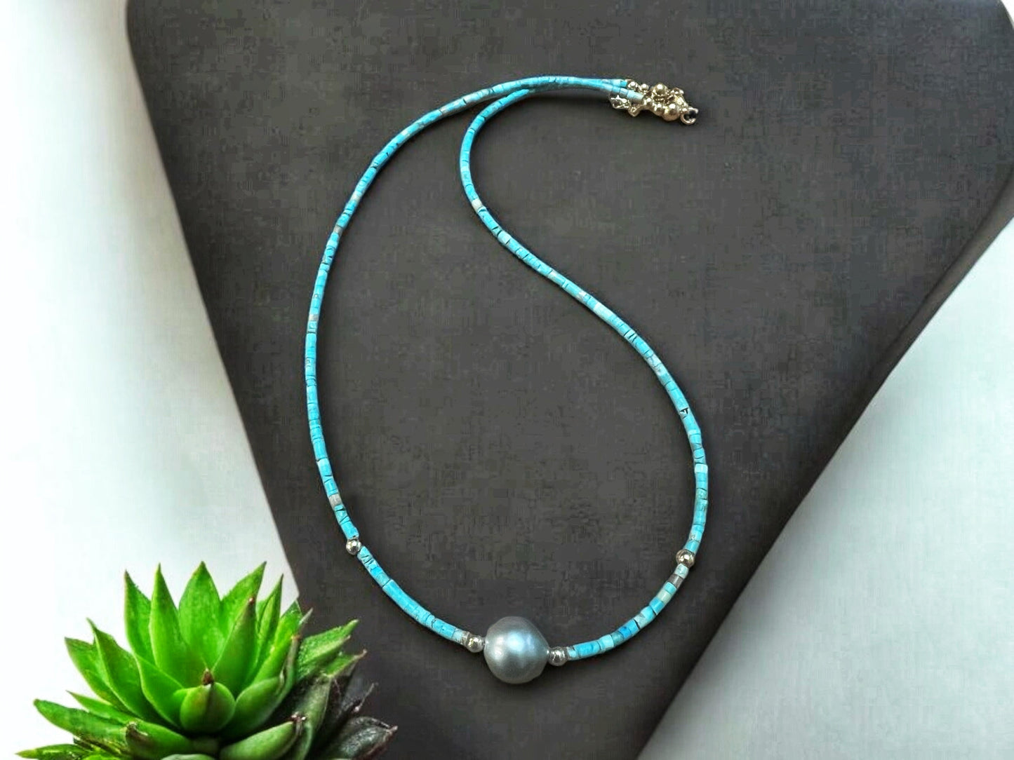Turquoise Tahitian Necklace