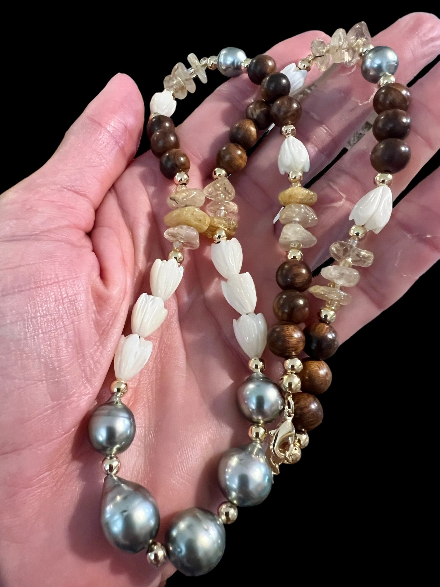 Give Thanks Lei Necklace