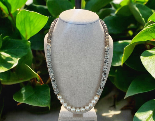 Fa La La Lei Necklace - Edison Pearls