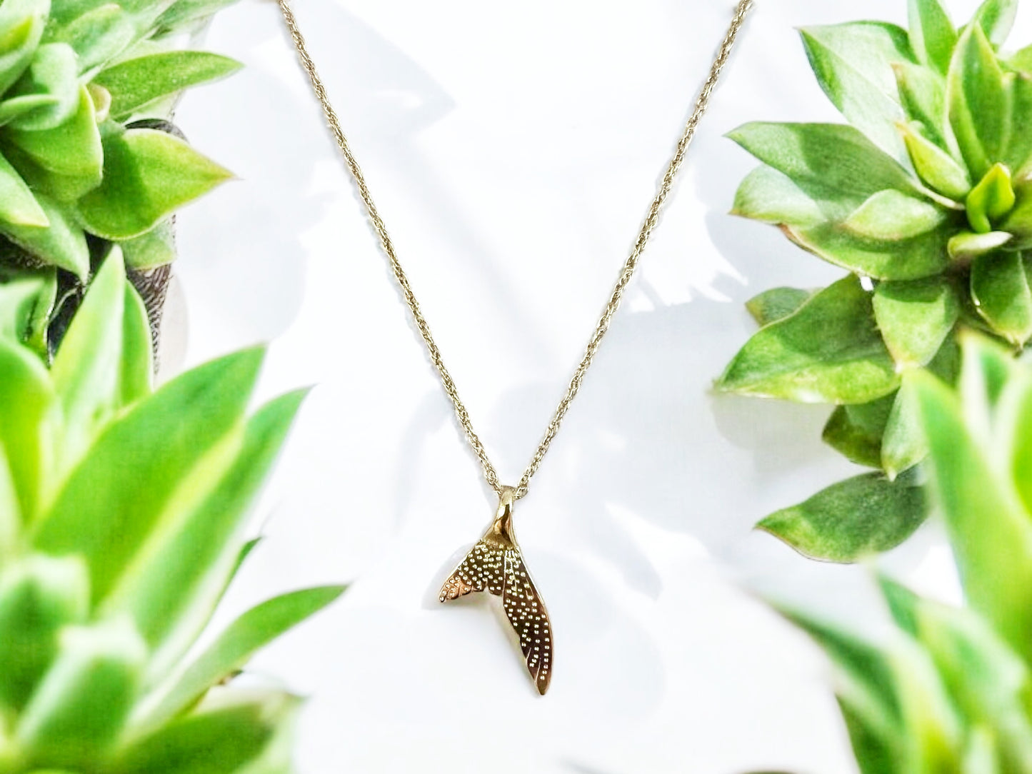 Whale Tail  Necklace