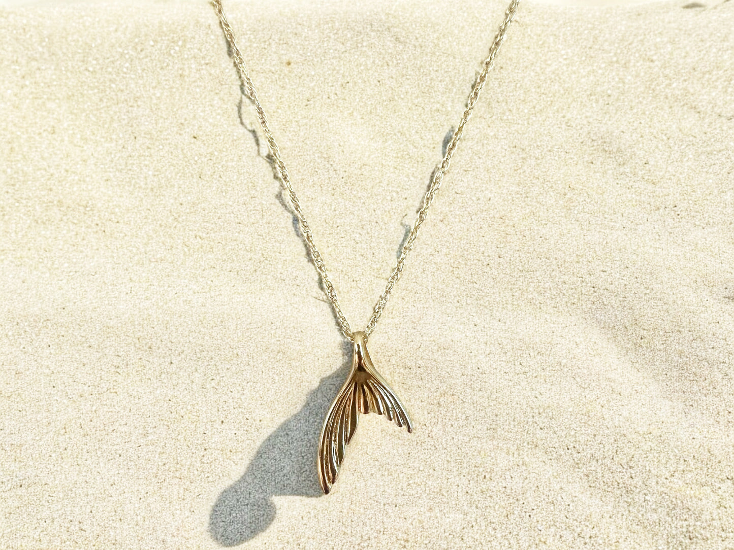 Whale Tail  Necklace