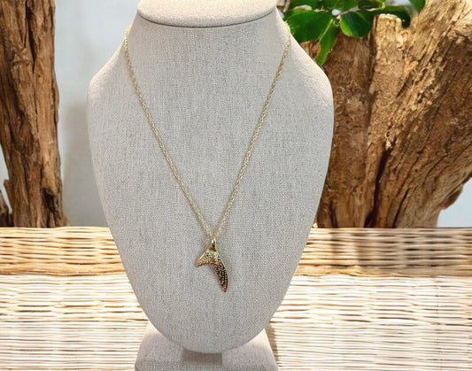 Whale Tail  Necklace