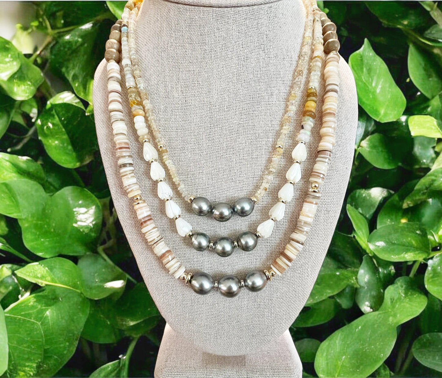 Surf Santa Necklace