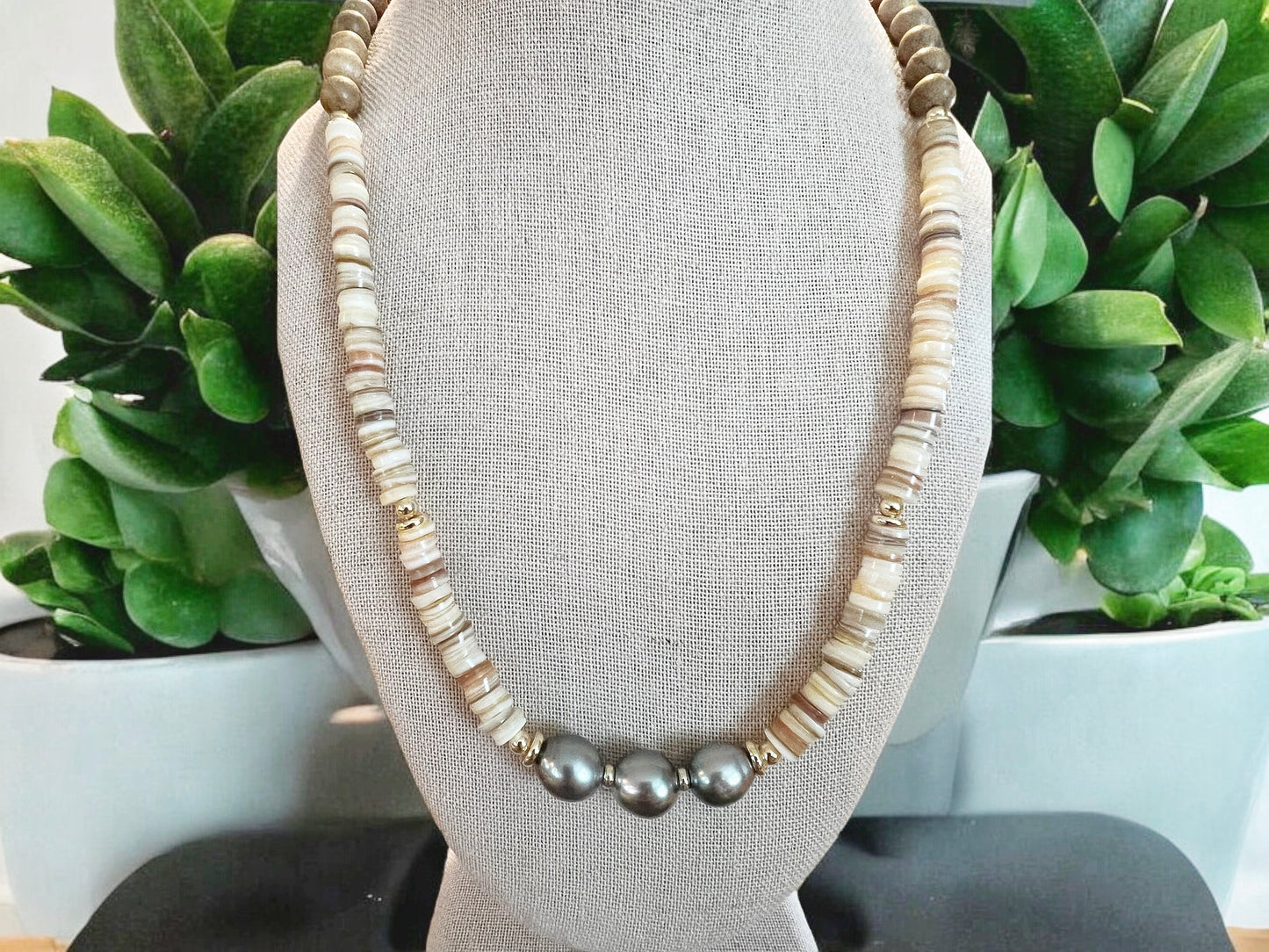 Surf Santa Necklace