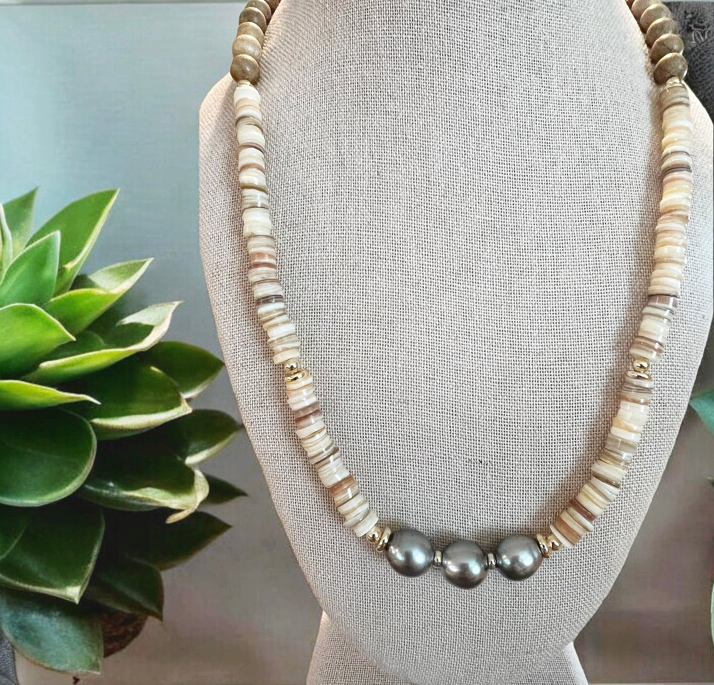Surf Santa Necklace