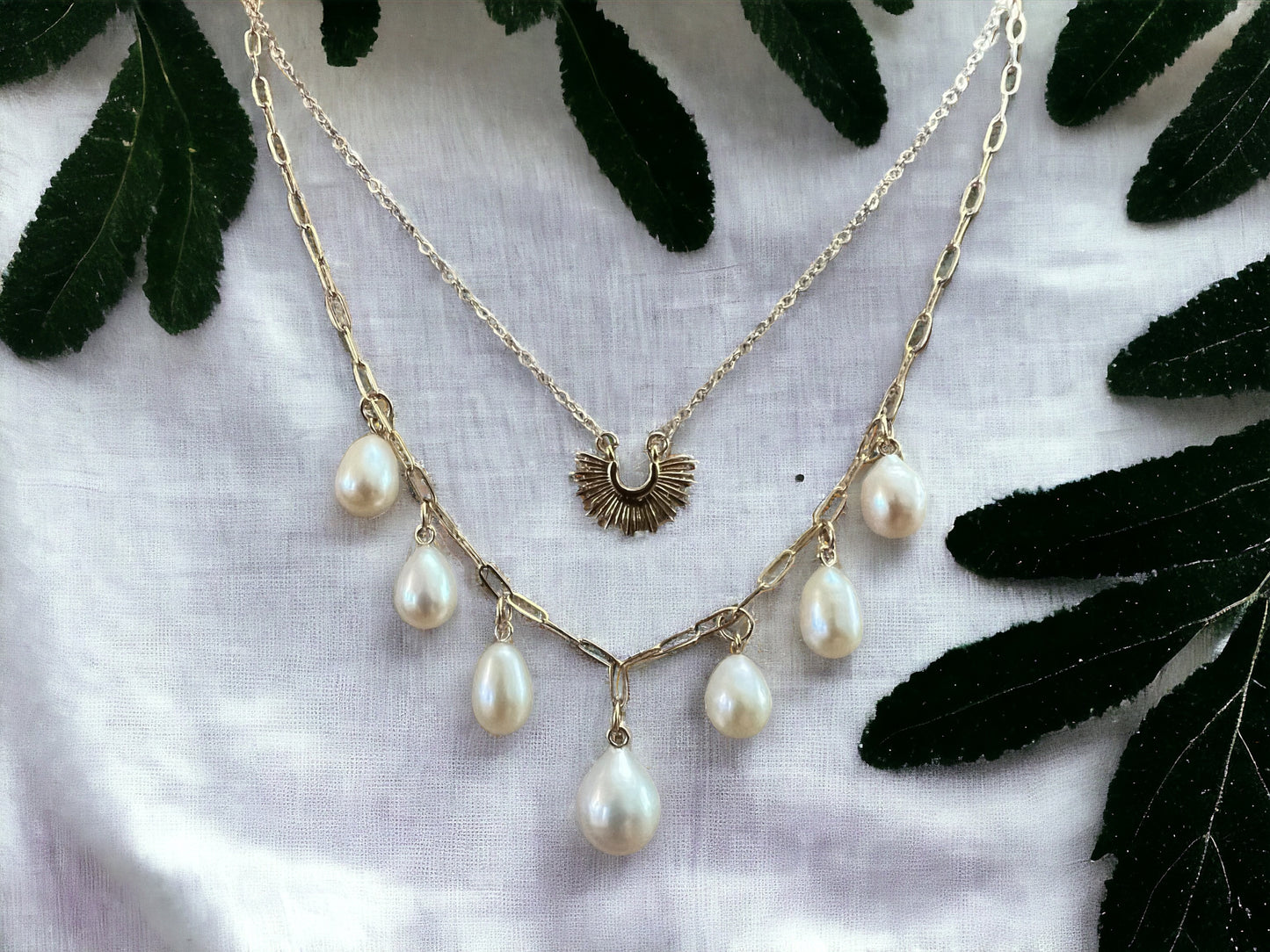 White Lights Necklace