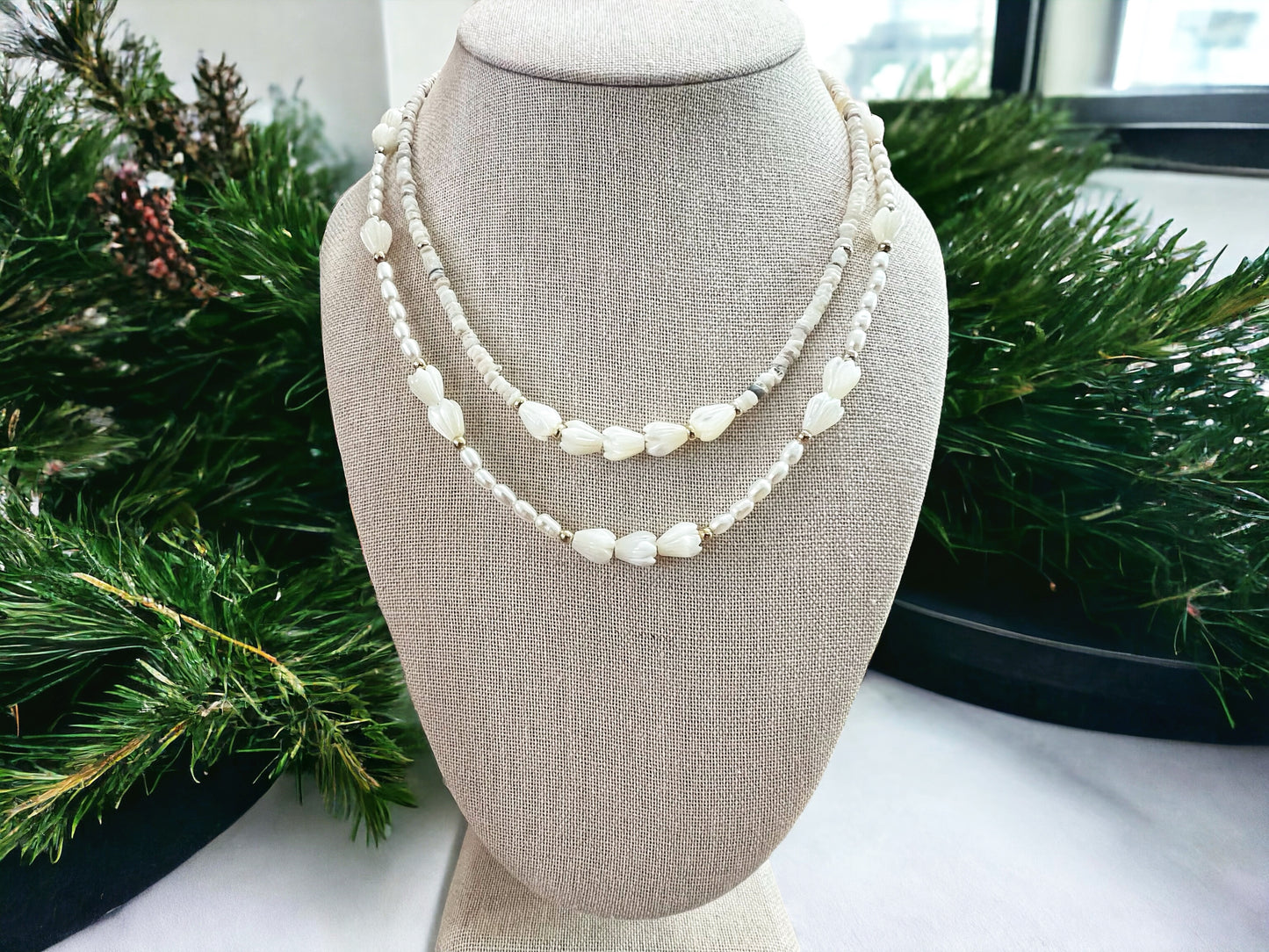 White Christmas - Opal & Pikake