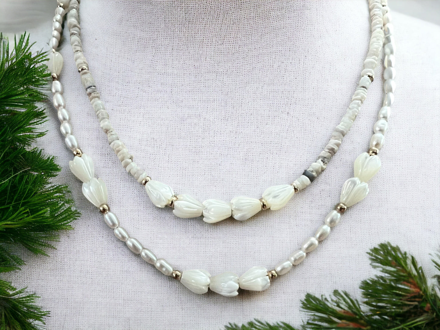 White Christmas - Pearl & Pikake