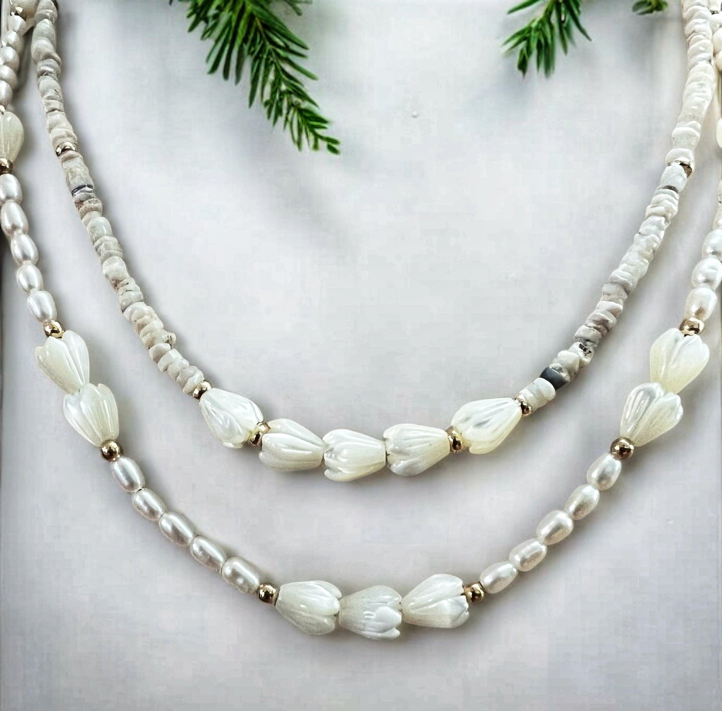 White Christmas - Opal & Pikake