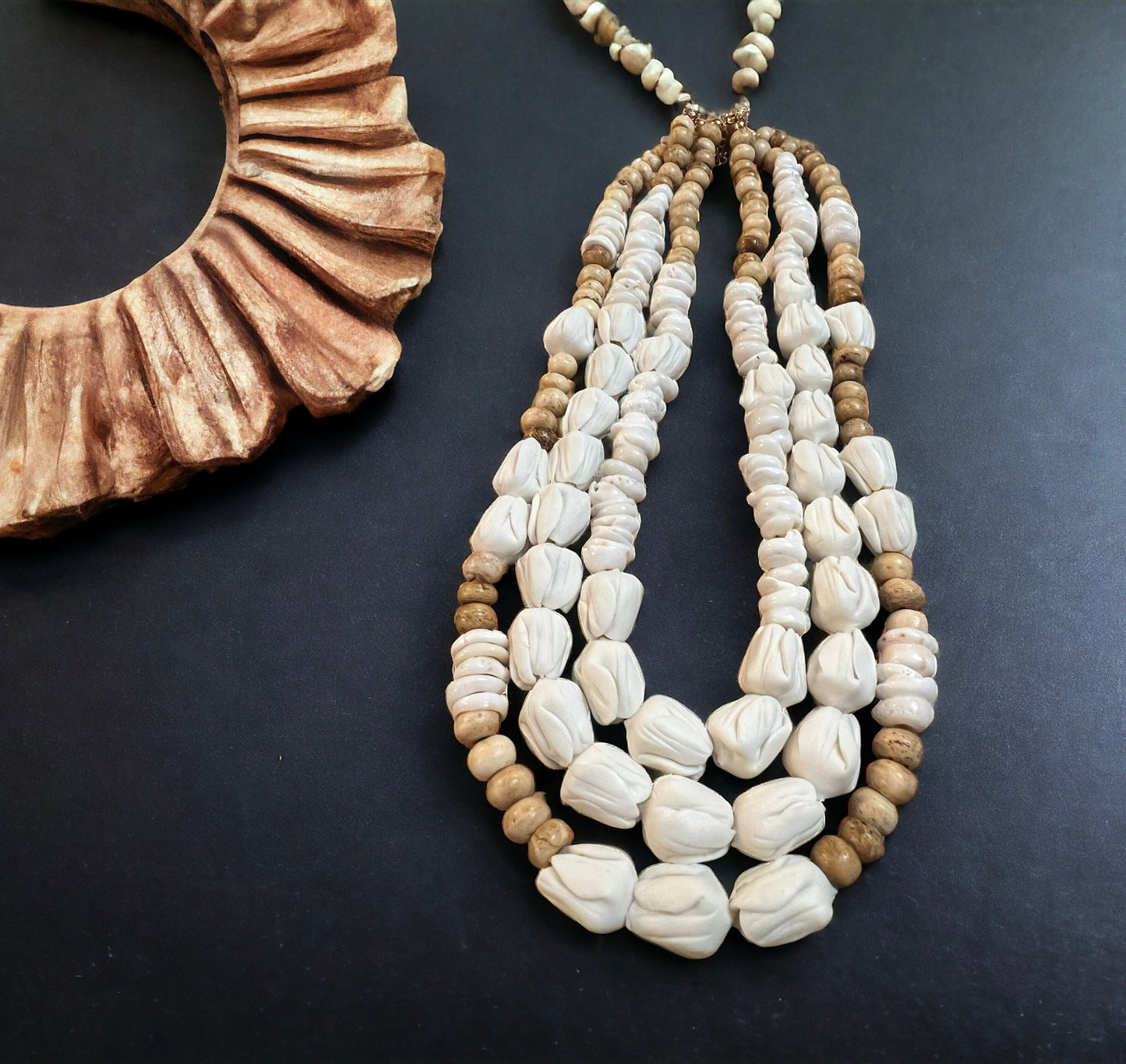 Christmas Day Beach Day Lei Necklace