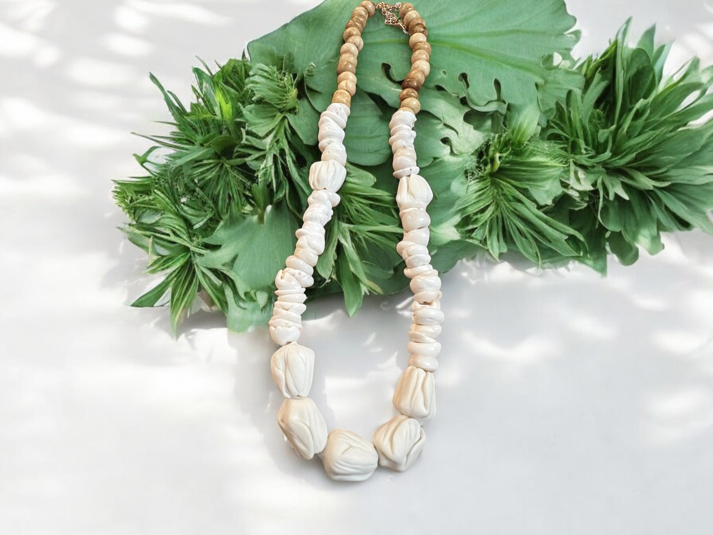 Christmas Day Beach Day Lei Necklace